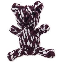 Dog Fantasy meškiukas iš medvilninio virvės, 13 cm