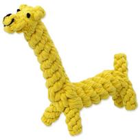 Dog Fantasy Giraffe Cotton Rope Toy žirafės formos medvilninis virvinis žaislas šunims, 26 cm
