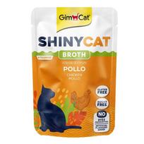 GimCat ShinyCat Pouch Chicken konservu ėdalas katėms su vištienos krūtinėle, 70 g