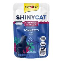 GimCat SHINYCAT Pouch Sterilized Tuna konservu ėdalas sterilizuotoms katėms su tunu, 70 g
