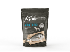Kudo Adriatic Fish Senior Light sausas maistas šunims su Adrijos jūros žuvimis, 3 kg