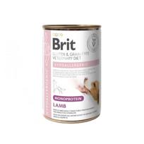 Brit Grain Free Veterinary Diets Hypoallergenic Monoprotein Lamb konservai be grūdų šunims, 400 g