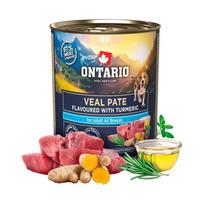 Ontario Veal Pate Flavoured With Turmeric konservai šunims su veršiena ir ciberžole, 800 g