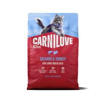 Carnilove Active Cat Salmon & Turkey Large Breeds sausas maistas didelių veislių katėms, 2 kg