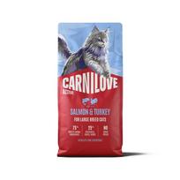 Carnilove Active Cat Salmon & Turkey Large Breeds sausas maistas didelių veislių katėms, 6 kg