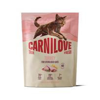 Carnilove True Fresh Cat Dry Turkey Adult Cat Sterilised sausas maistas sterilizuotoms katėms, 400 g