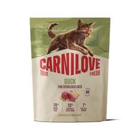 Carnilove True Fresh Cat Dry Duck Adult Cat Sterilised sausas maistas sterilizuotoms suaugusioms katėms su šviežia antiena, 400 g