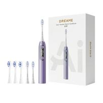 DREAME E10F garsinio elektrinio dantų šepetėlio rinkinys, violetinis