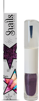 Nagų lako ir blizgučio rinkinys, violetinis