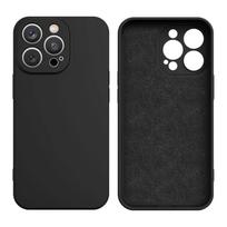 Silikoninis dėklas Samsung Galaxy S24 Ultra – juodas