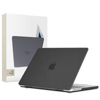 Tech-Protect SmartShell dėklas MacBook Pro 16 (2021–2023) – matinė juoda