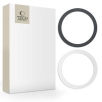 Tech-Protect MagMat MagSafe žiedai (2 vnt.) – juoda/sidabrinė