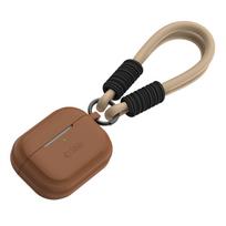 Tech-Protect dėklas AirPods Pro 1/2 – rudas su virvele