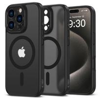 Tech-Protect MagCam MagSafe dėklas iPhone 16 Pro Max – pusiau skaidrus