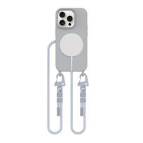 Tech-Protect MagNecklace MagSafe dėklas iPhone 15 Pro – pilkas