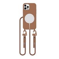 Tech-Protect MagSafe dėklas iPhone 12/12 Pro – rudas
