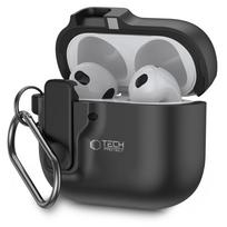 Tech-Protect Slim Hook dėklas AirPods 4 – juodas