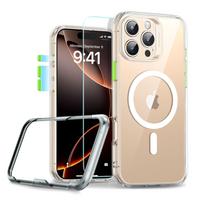 ESR Classic Pro MagSafe dėklas iPhone 16 Pro Max + stiklas (skaidrus)