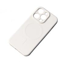 Silikoninis MagSafe dėklas Samsung Galaxy A36 5G – smėlinis