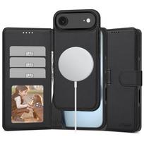 Tech-Protect Wallet MagSafe dėklas iPhone 17 Air – juodas