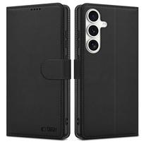 Tech-Protect Wallet dėklas Samsung Galaxy S25 FE – juodas