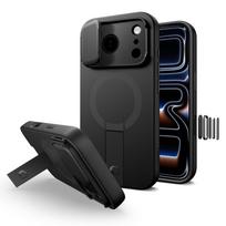 Tech-Protect Kevlar Aura MagSafe dėklas iPhone 17 Pro Max – juodas