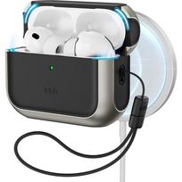 ESR Orbit HaloLock MagSafe dėklas AirPods Pro 3 – pilkas/juodas