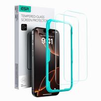 ESR grūdintas stiklas iPhone 16 (2 vnt.) – skaidrus