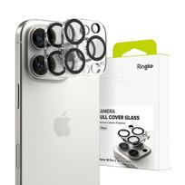 Ringke kameros apsauginis stikliukas iPhone 16 Pro/Pro Max (2 vnt.)