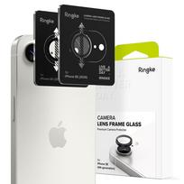 Ringke kameros rėmelio apsauga iPhone 16e – juoda, 2 vnt.