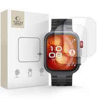 Tech-Protect Glass Fit+ grūdintas stiklas Huawei Watch Fit 4 Pro (2 vnt.) – skaidrus