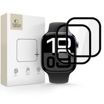 Tech-Protect Glass Flex+ stiklas Apple Watch 10 46mm – juodas, 2 vnt.