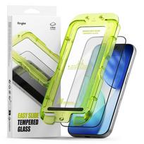 Ringke Easy Slide 2 vnt. grūdintas stiklas iPhone 17 Pro – juodas