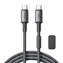Joyroom S-A50 Unlimited Series 60W USB-C - USB-C laidas su magnetiniu organizatoriumi 1.2m - pilkas