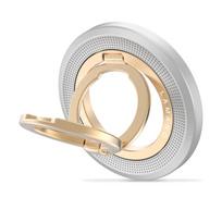 Tech-Protect MMR700 Lamano MagSafe magnetinis telefono laikiklis - pilkas ir auksinis