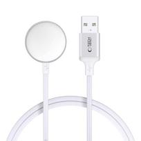 Tech-Protect UltraBoost USB-A indukcinis įkroviklis Apple Watch 1m - baltas