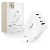 Tech-Protect sieninis įkroviklis NC120W-GAN 4-Port 120W - baltas