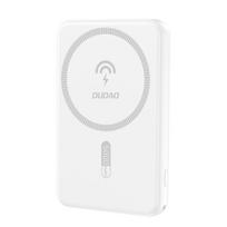 Dudao K14S USB-A / USB-C / MagSafe belaidė išorinė baterija 20W 5000mAh - balta