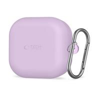 Tech-Protect silikoninis kabliuko dėklas, skirtas Samsung Galaxy Buds 4/4 Pro – violetinė