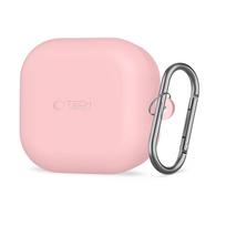 Tech-Protect silikoninis kabliuko dėklas, skirtas Samsung Galaxy Buds 4/4 Pro – rožinė