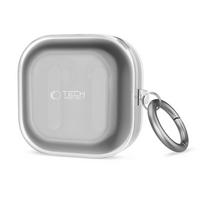 Tech-Protect FlexAir dėklas, skirtas Samsung Galaxy Buds 4 / Buds 4 Pro – skaidrus