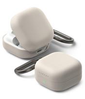 Ringke Silikoninis dėklas, skirtas Samsung Galaxy Buds 4 / 4 Pro - Beige
