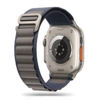 Tech-Protect Nylon Pro dirželis, skirtas Apple Watch 4/5/6/7/8/9/SE/Ultra 1/2 (42/44/45/49 mm) – mėlynai pilkas