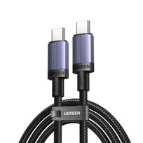 Ugreen USB-C į USB-C PD laidas 100W 5A 3m – Juodas