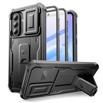 Tech-Protect Kevlar Cam+ 2-Set dėklas Samsung Galaxy A57 5G - Juodas
