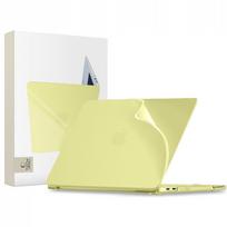Tech-Protect Softshell dėklas MacBook Neo 13 2026 - matinis geltonas