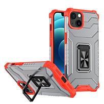 Apsauginis dėklas su žiedu iPhone 13 mini – raudonas