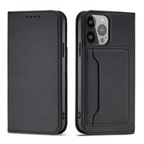 Dėklas-piniginė iPhone 13 Pro Max – juodas