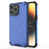 Korėto rašto dėklas iPhone 14 Pro Max – mėlynas