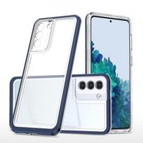 Skaidrus 3in1 dėklas Samsung Galaxy S23+ – mėlynas